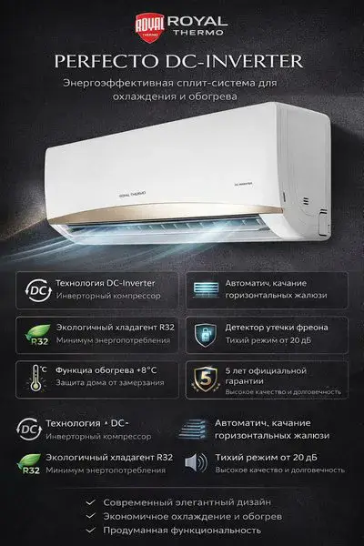 Кондиционер Royal Thermo Perfecto DC